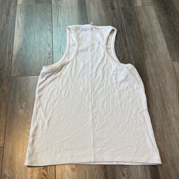 Reiss Mirabel Ribbed Jersey Racer Tank Top - Picture 5 of 6
